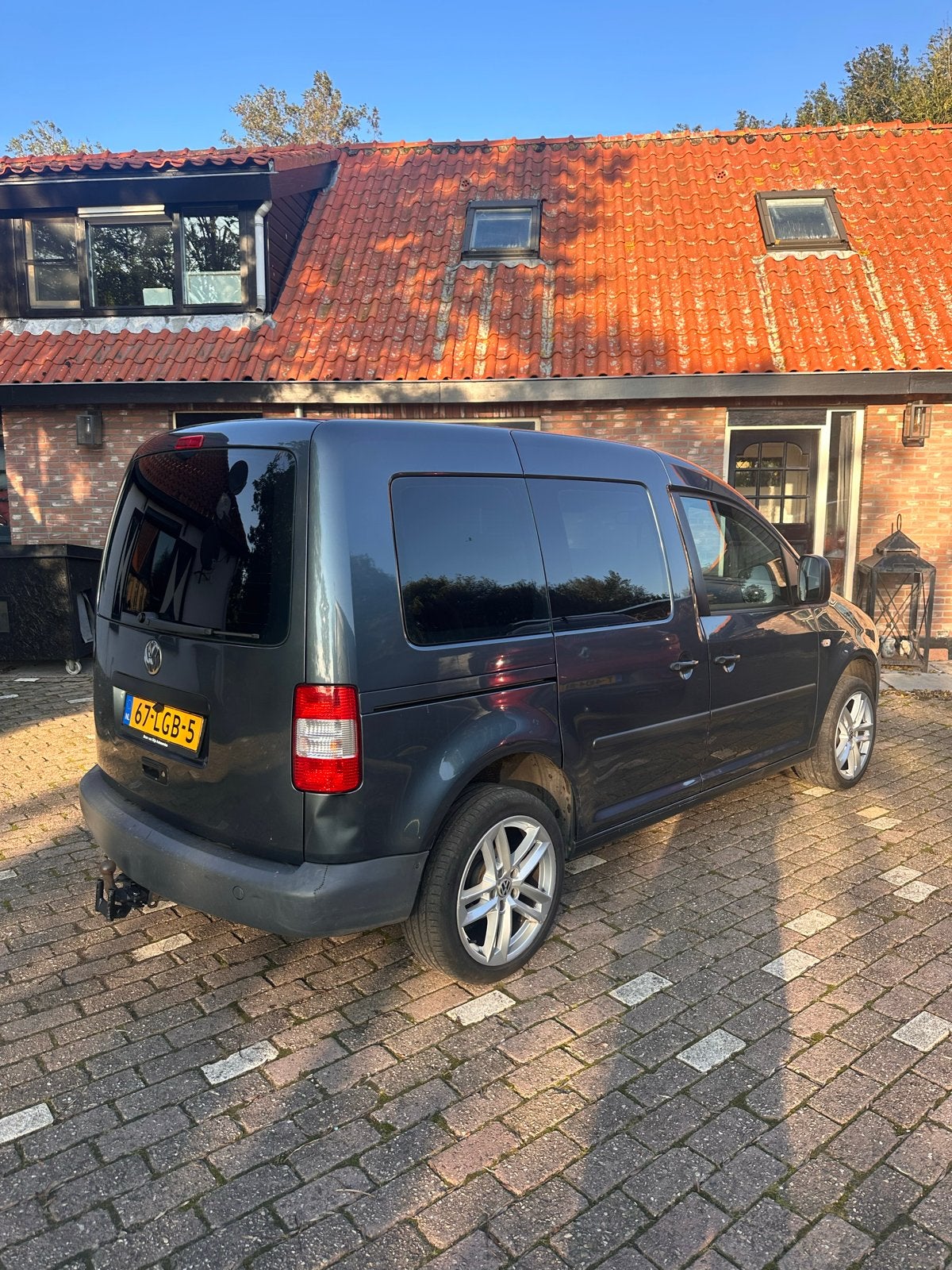 Volkswagen Caddy 1.4 16V Life 59KW Combi 2008 Grijs, Auto's, Stof, 4 cilinders, Volkswagen, 1200 kg