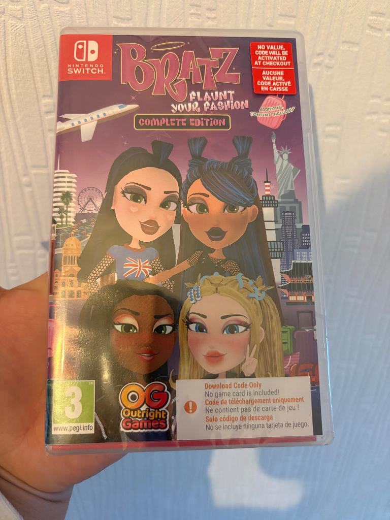Bratz Nitendo switch, 1 speler, Ophalen of Verzenden, Zo goed als nieuw, Vanaf 7 jaar