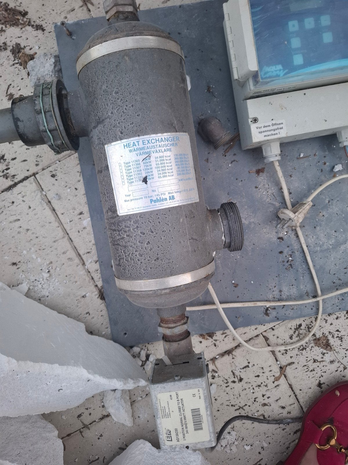 Pahlén AB Warmtewisselaar / Heat Exchanger, Doe-het-zelf en Verbouw, Ophalen of Verzenden