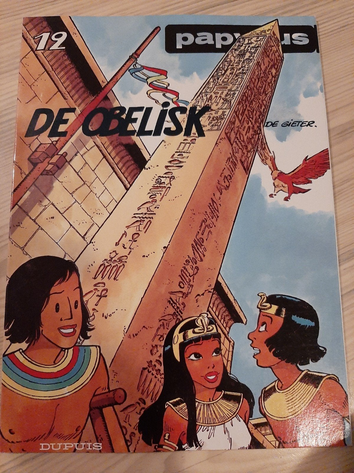 Papyrus - De Obelisk (nr. 12), Eén stripboek, Ophalen of Verzenden, Gelezen, Lucien de Gieter