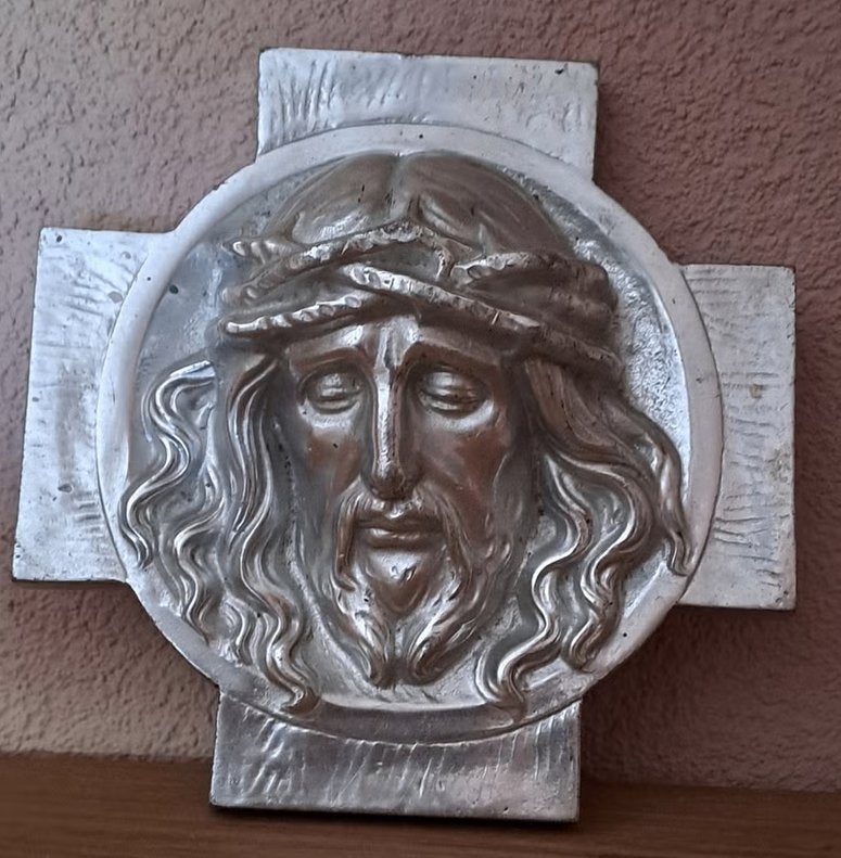 Vintage Jezus Christus Kruisbeeld Muurdecoratie, Ophalen of Verzenden