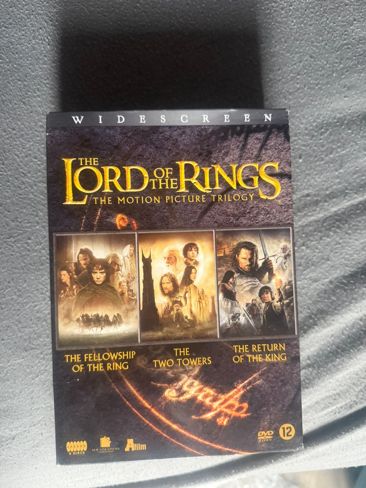 Lord of the rings dvd box, Ophalen of Verzenden, Zo goed als nieuw, Engels