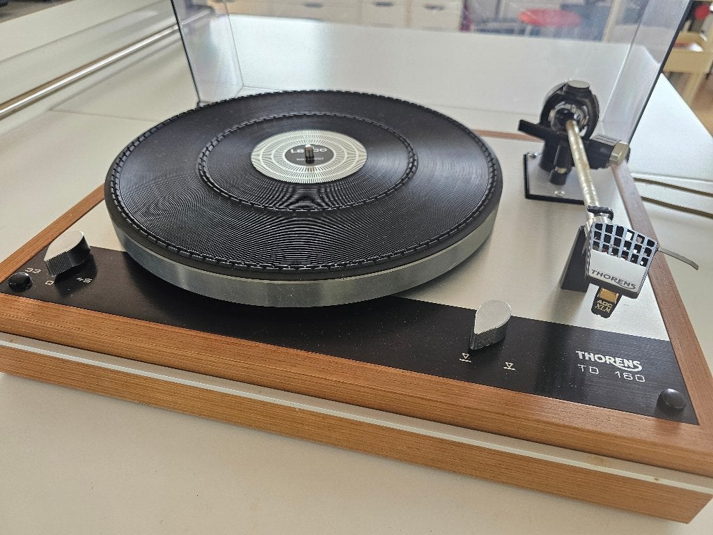 Thorens TD 160, Ophalen of Verzenden, Gebruikt, Platenspeler, Thorens