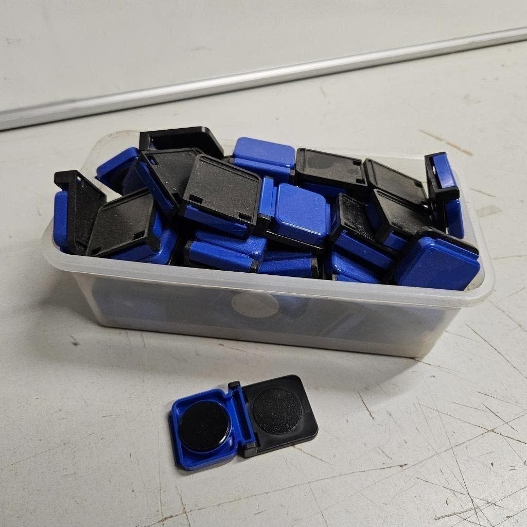 +- 50 stuks Papierklem Hebel - Magneetclip, Ophalen of Verzenden, Gebruikt