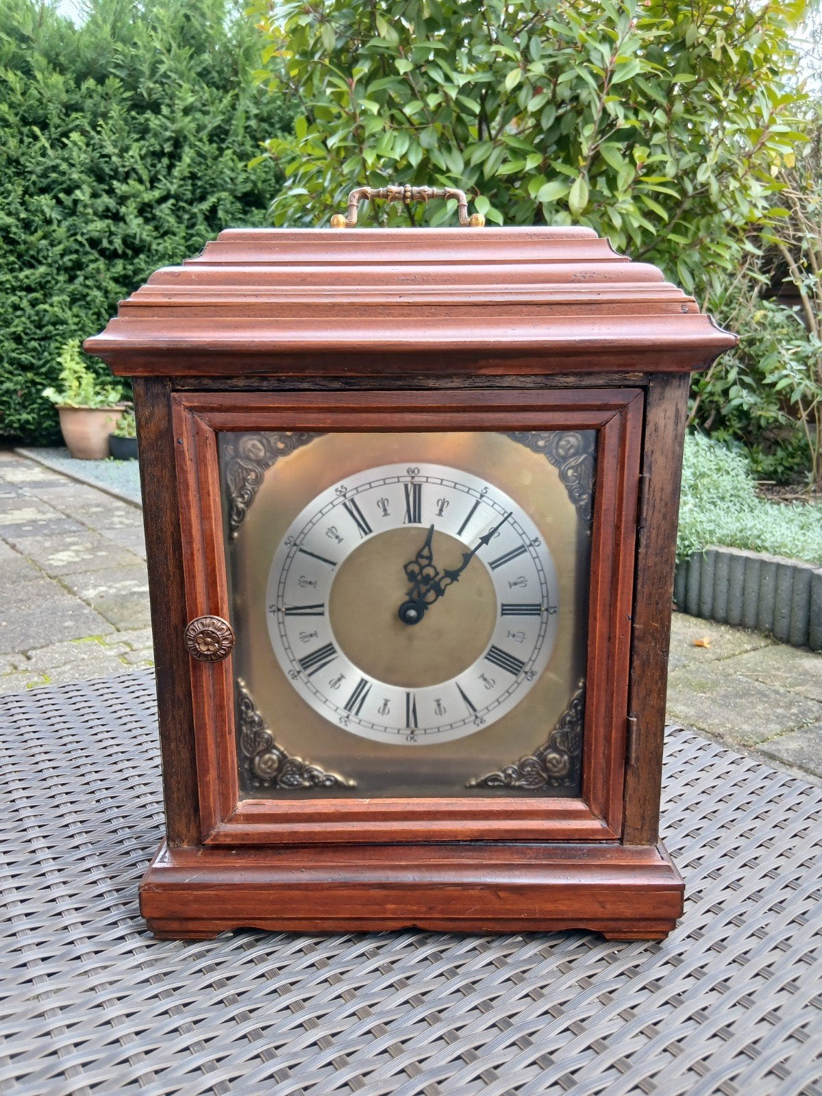 Junghans Quartz W738 Antieken klok, Ophalen of Verzenden