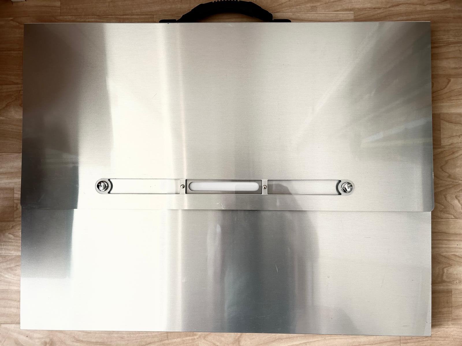 Portfolio of tekenmap , luxe aluminium, Ophalen, Gebruikt, Overige typen
