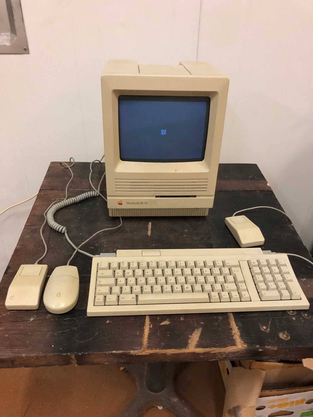 Vintage Apple Macintosh SE/30 met accessoires, Gebruikt, Overige modellen, Minder dan 4 GB, Minder dan 2 Ghz