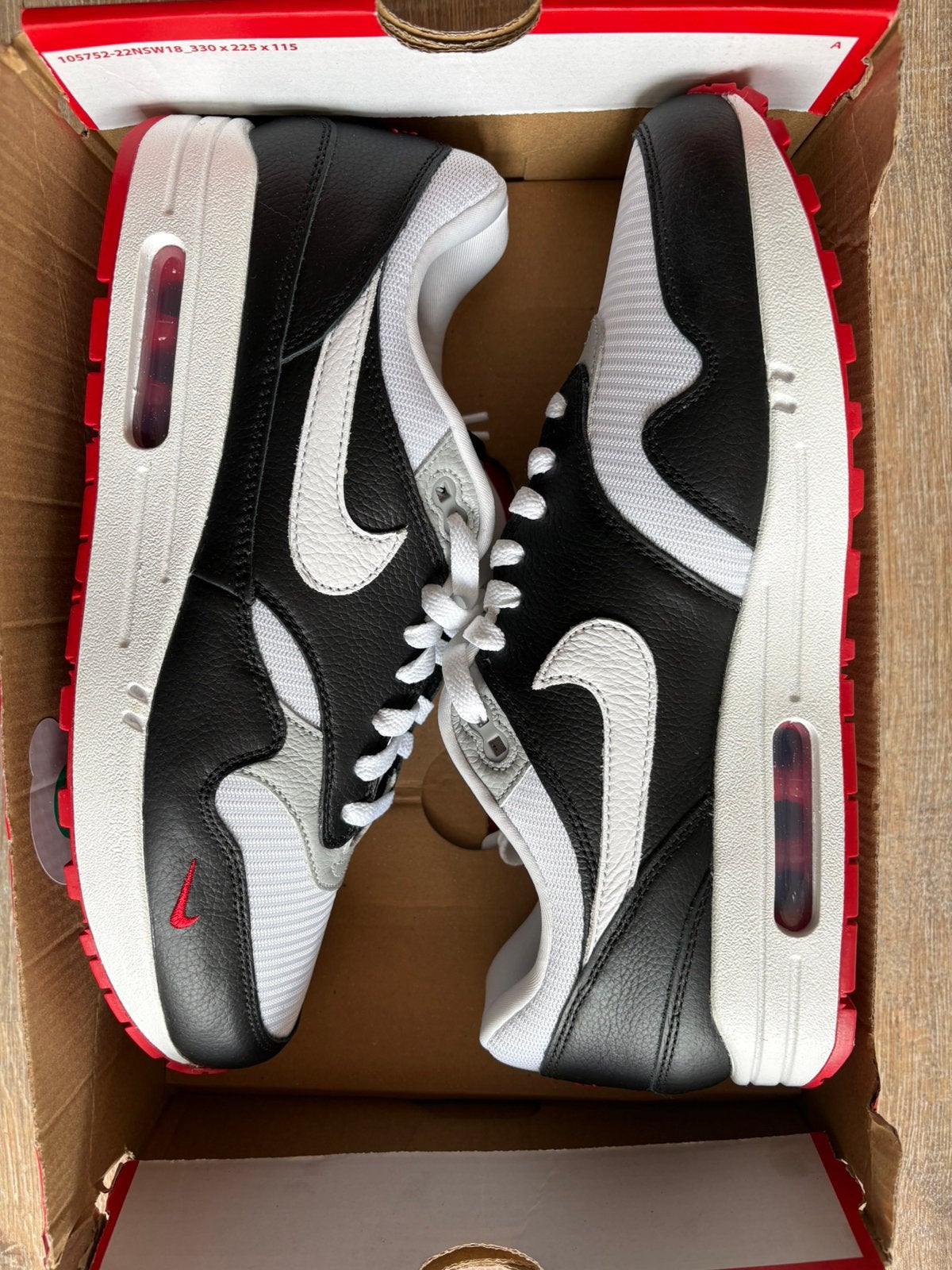 Nike air Max 1 NBY Maat 45, Kleding | Heren, Schoenen, Zwart, Nieuw, Ophalen of Verzenden, Sneakers of Gympen