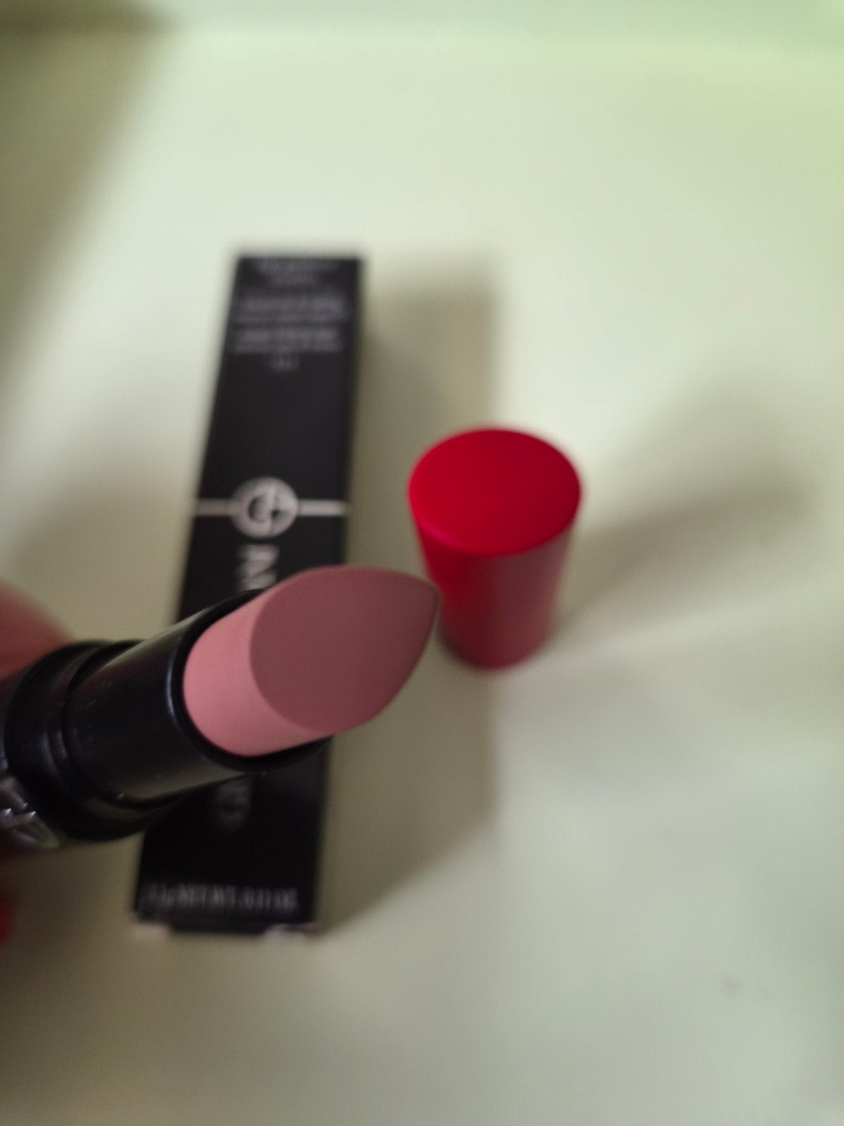 Armani lip power matte lipstick true 111, Ophalen of Verzenden, Nieuw, Lippen