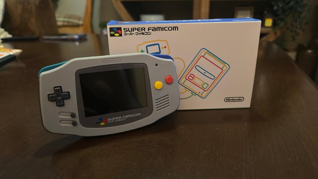 Custom Gameboy Advance met IPS scerm, Ophalen of Verzenden, Zo goed als nieuw, Game Boy Advance