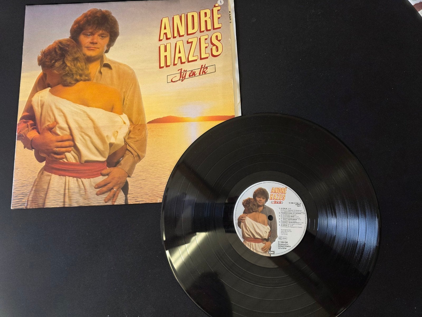 André Hazes - jij en ik, LP, Overige formaten, Ophalen of Verzenden, Zo goed als nieuw