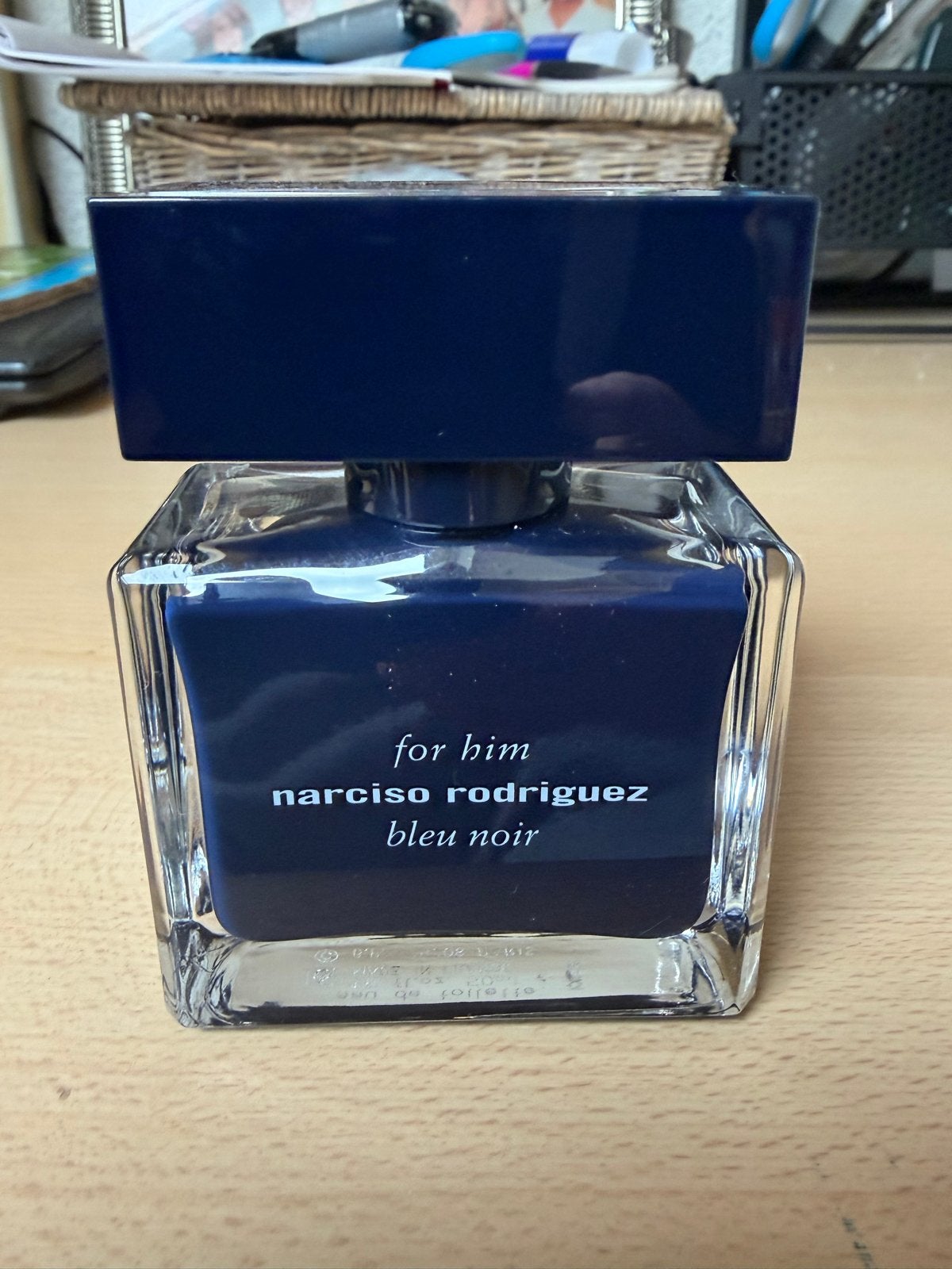 Narciso Rodriguez Bleu Noir For Him - Eau de Toilette, Ophalen of Verzenden, Zo goed als nieuw