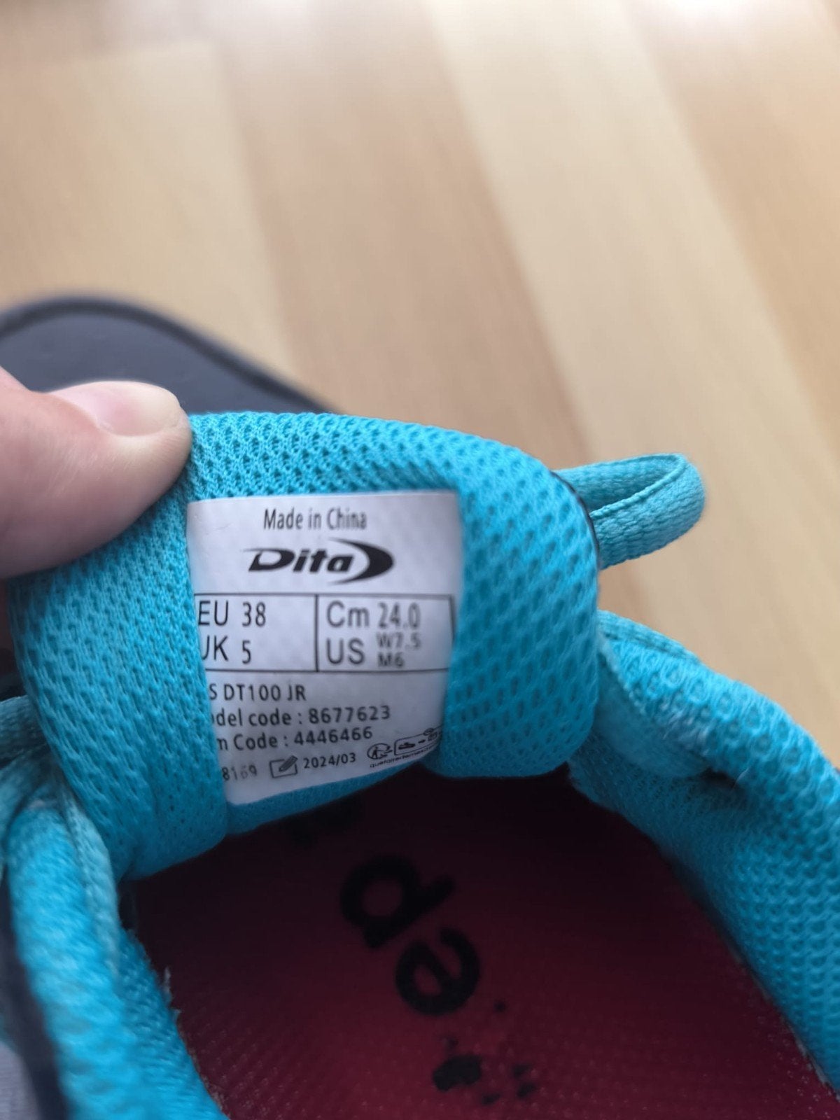 Dita Sportschoenen Maat 38 - Gebruikt, Ophalen, Gebruikt, Schoenen