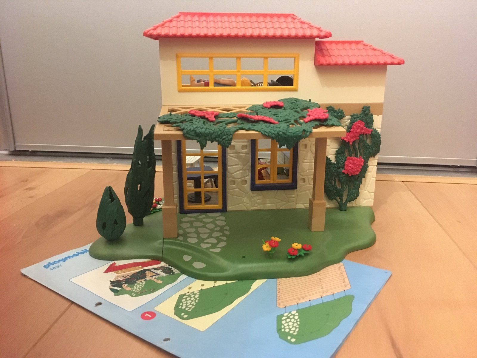 Playmobil vakantiehuis, Ophalen of Verzenden, Gebruikt, Complete set, Gebouw