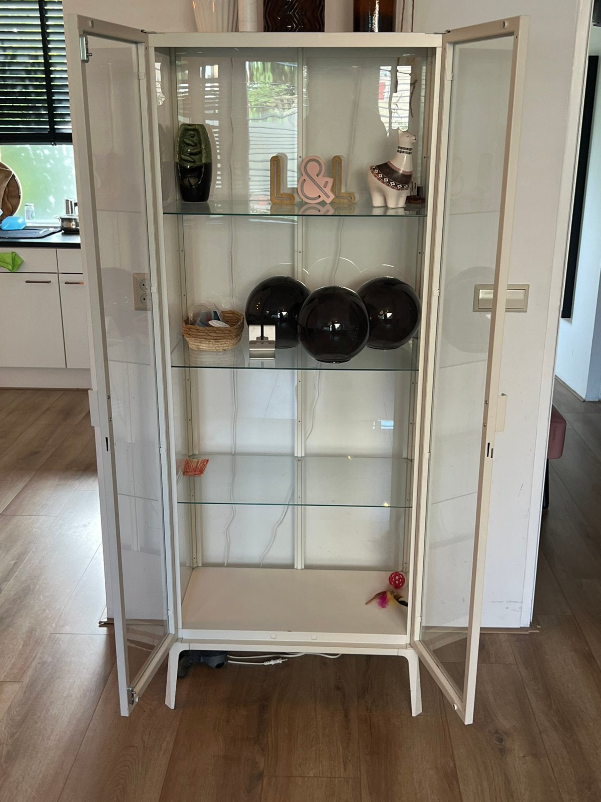 Ikea Milsbo met lampjes, Huis en Inrichting, Ophalen, Zo goed als nieuw, 25 tot 50 cm, Minder dan 100 cm