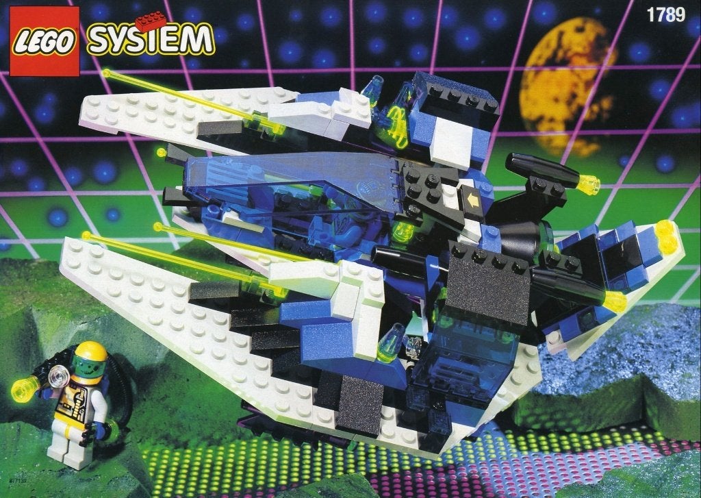 LEGO 1789 Star Hawk II Unitron, Compleet, Gebruikt, Lego, Ophalen of Verzenden