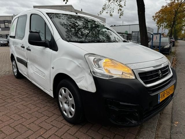 Peugeot Partner 120 1.6 HDi 90 L1 XR Airco,Schuifdeur Marge, Auto's, Voorwielaandrijving, Euro 5, Stof, Gebruikt