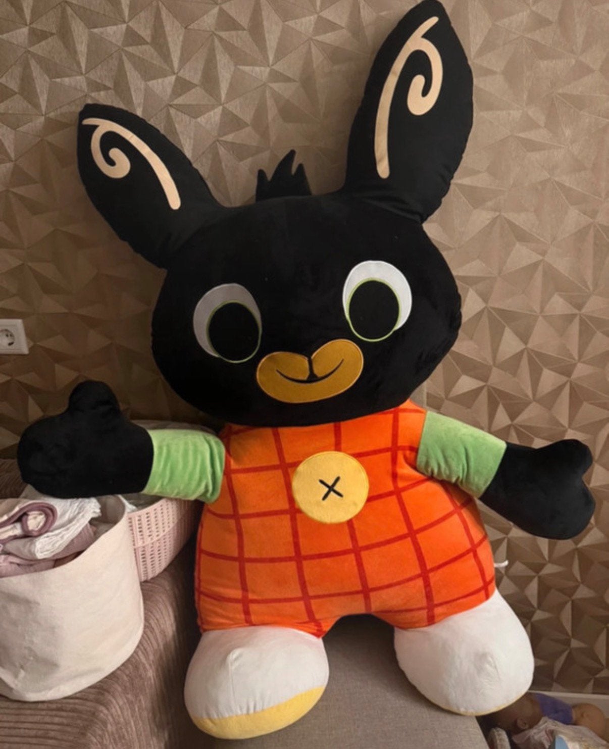 Bing knuffel xxl, Ophalen of Verzenden, Zo goed als nieuw, Overige typen