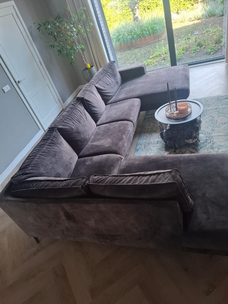 Bank te koop, Ophalen, Gebruikt, Hoekbank, 300 cm of meer