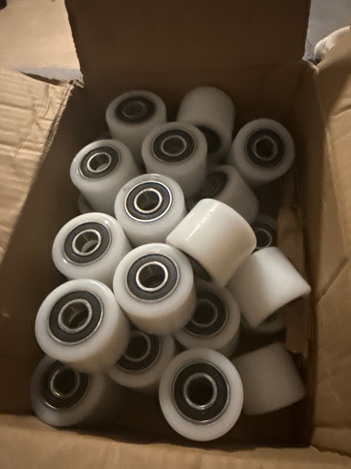 41x Interwiel Nylon Palletrollen 50x40 mm Nieuw, Ophalen of Verzenden, Nieuw
