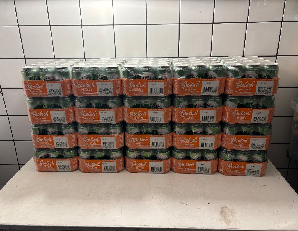 Grolsch Bier 12pak van 12stuks, Ophalen, Nieuw, Overige typen, Overige merken