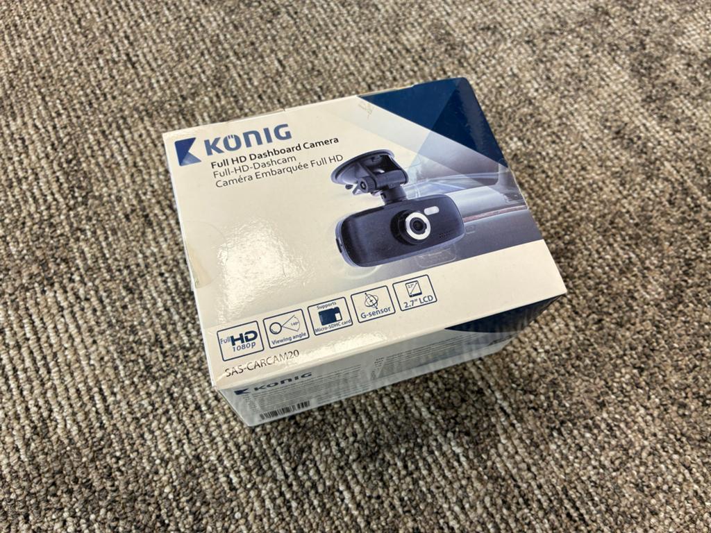 König Full HD Dashcam SAS-CARCAM20 - Nieuw in doos, Ophalen, Nieuw