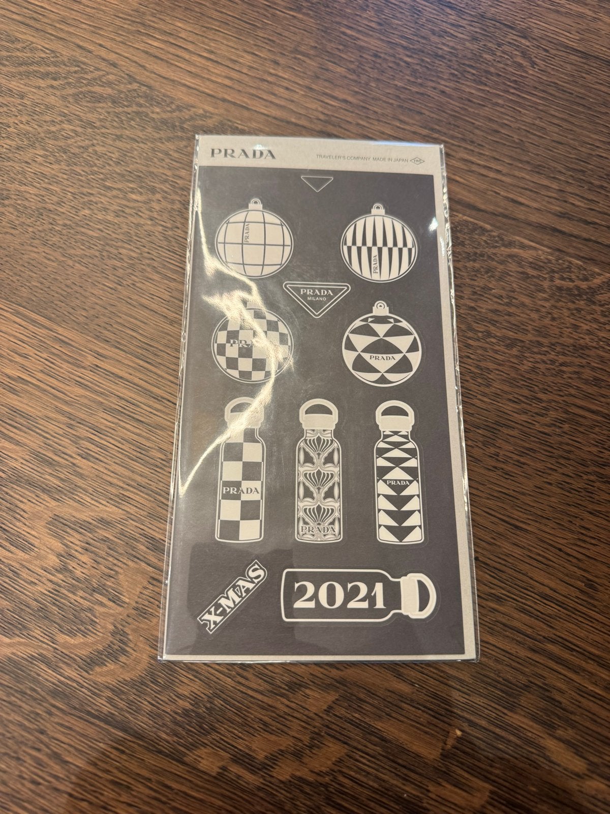 Prada 2020 X-MAS Stickers - Nieuw in verpakking, Ophalen of Verzenden, Nieuw, Merk