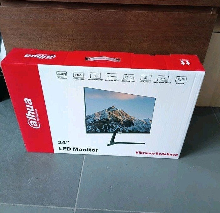 Dahua LM24-B201S monitor, HD, Verzenden, Ingebouwde speakers, Nieuw