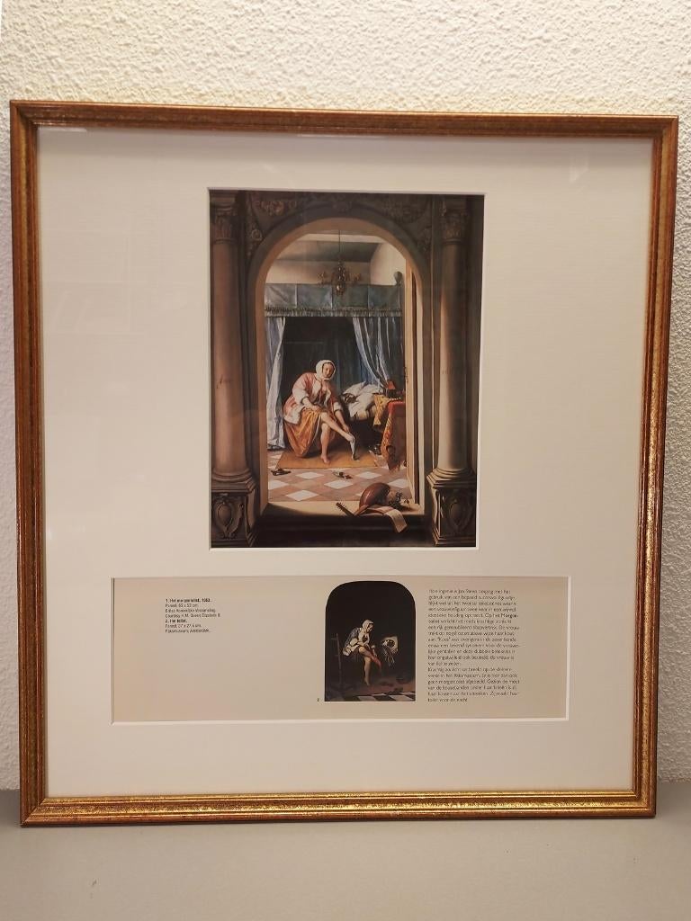 Serie van 10 ingelijste stukken van Jan Steen, Antiek en Kunst, Kunst | Schilderijen | Klassiek, Ophalen