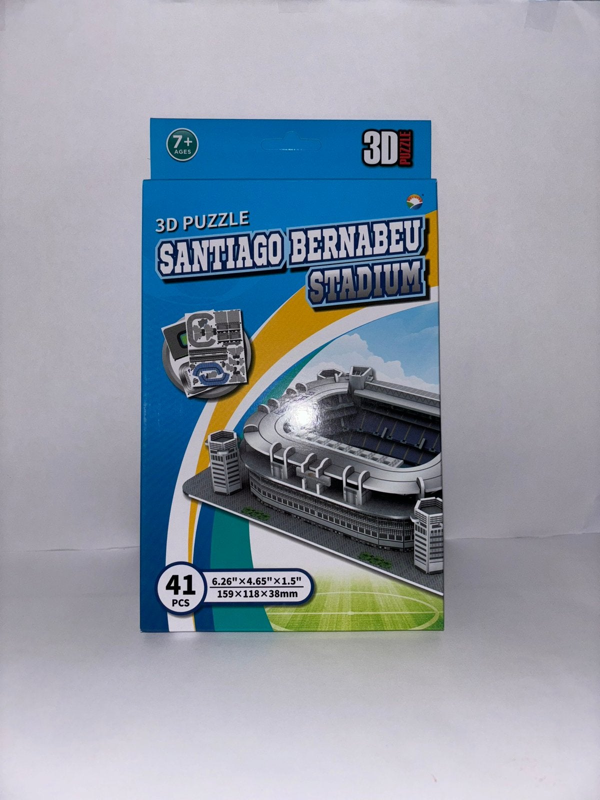 Real madrid 3D stadion puzzel, Ophalen of Verzenden, Nieuw, Buitenlandse clubs, Beeldje of Poppetje