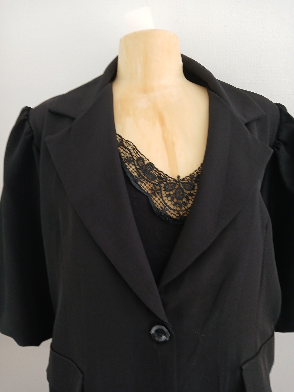New collection zwart nieuw jasje mt 48, Verzenden, Nieuw, Maat 46/48 (XL) of groter, Zwart