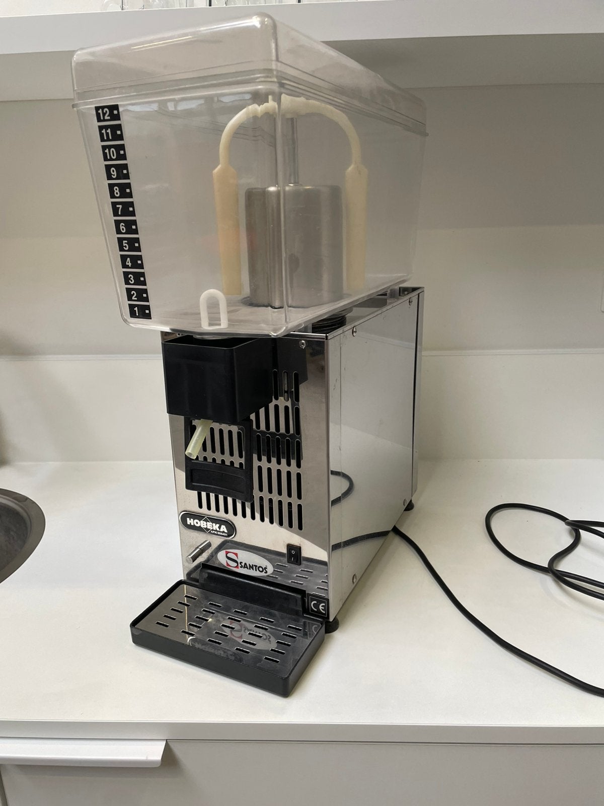 Drankdispenser Santos, Ophalen, Gebruikt