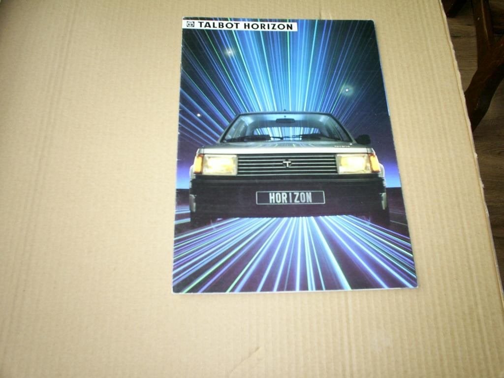 Talbot Horizon 1984 20 pag., Verzenden, Zo goed als nieuw, Overige merken