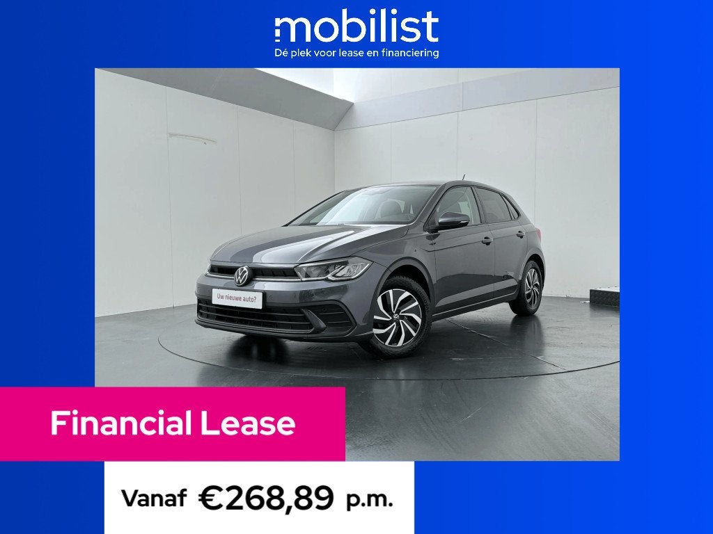 Volkswagen Polo 1.0 TSI Life Edition (bj 2024), LED verlichting, Gebruikt, Bedrijf, Handgeschakeld
