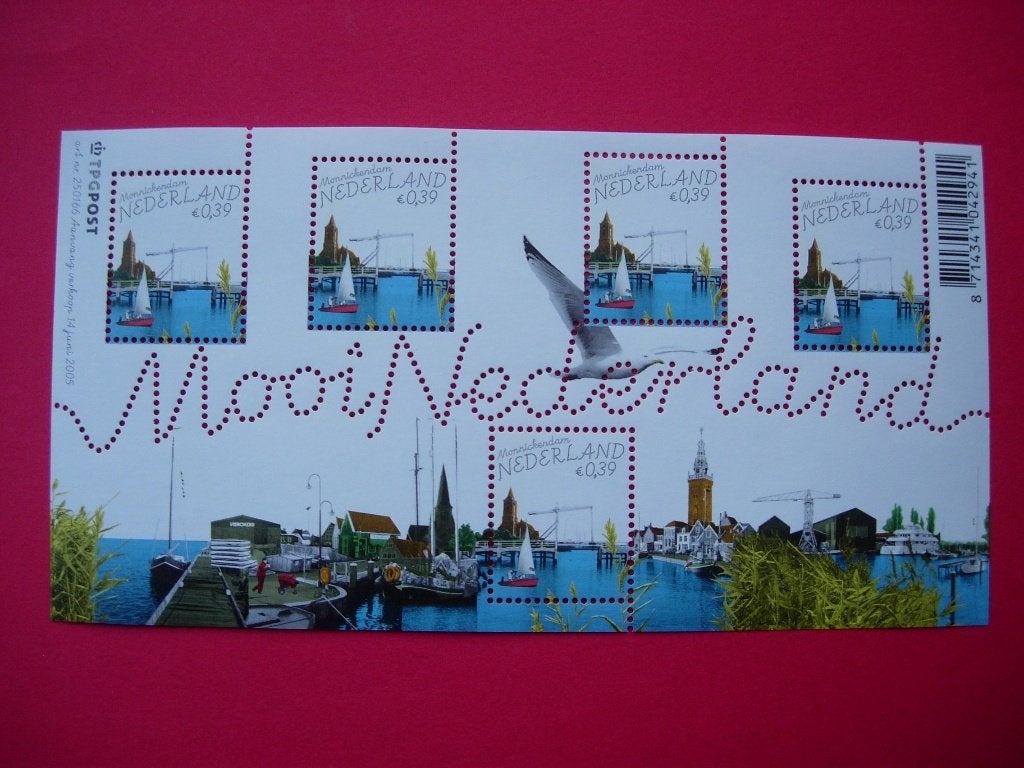 NL Blok Mooi Nederland Monnickendam (6) 2005, Verzenden, Na 1940, Postfris