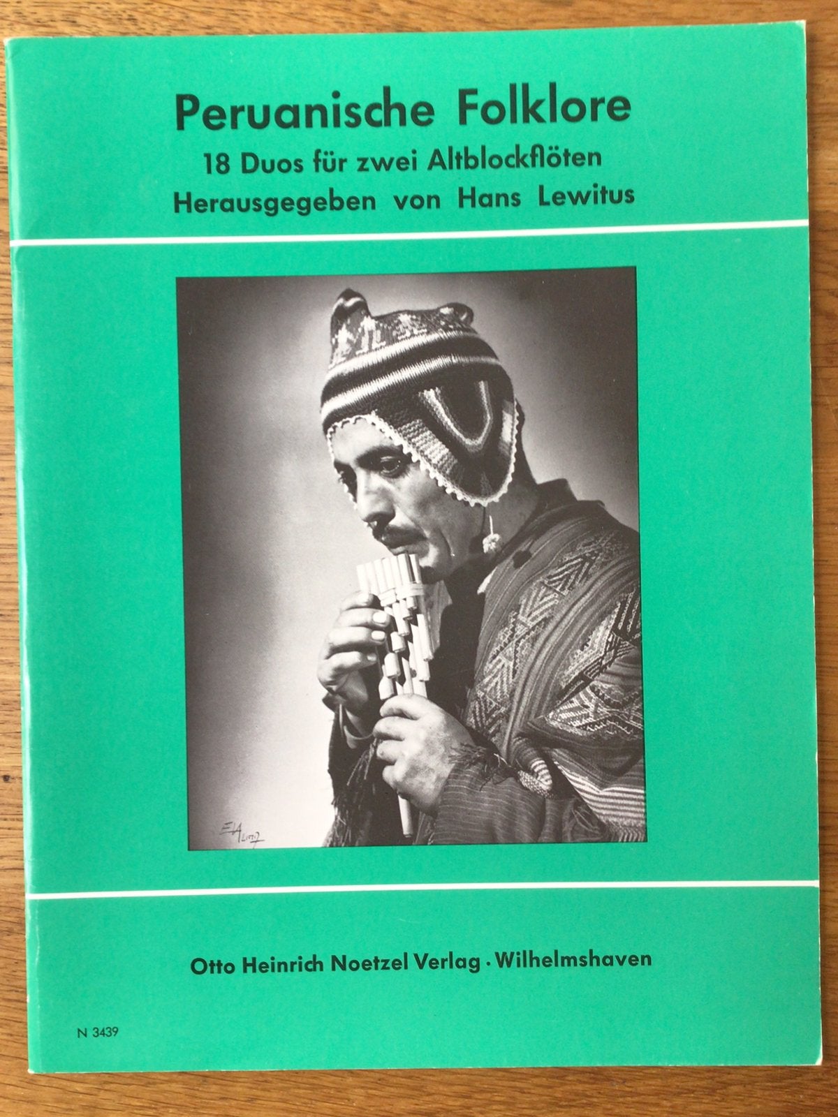 Peruaanse folklore, bladmuziek Peru voor 2 blokfluiten, Muziek en Instrumenten, Bladmuziek, Wereldmuziek, Ophalen of Verzenden