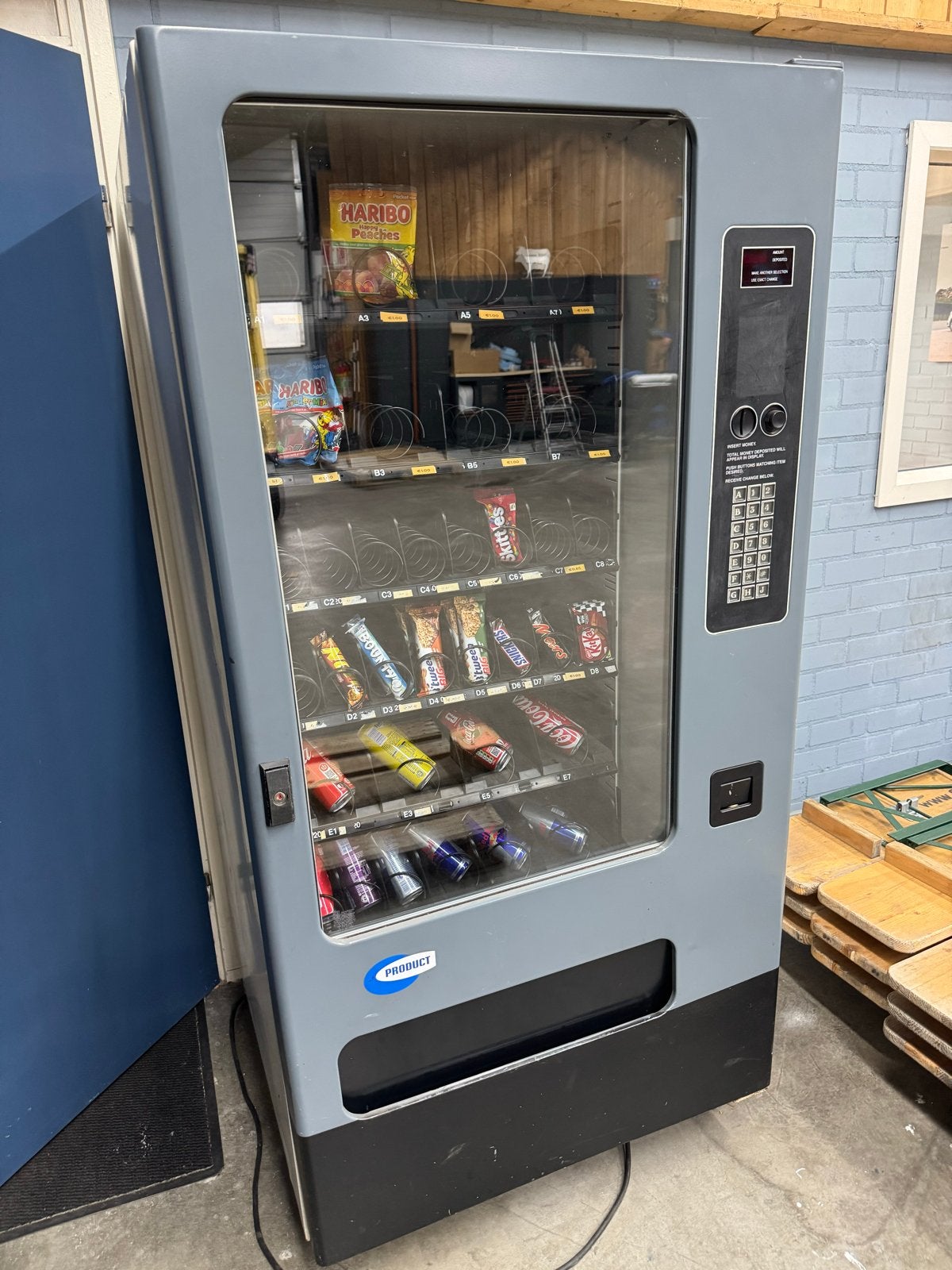 Gekoelde automaat - Ideaal voor snacks en drankjes, Ophalen, Gebruikt