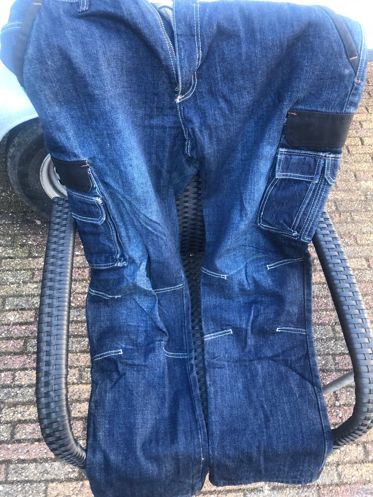 Grizzly spijkerbroek W42 L32, Kleding | Heren, Ophalen of Verzenden, Nieuw, Blauw, W40 - W42 (confectie 56/58)