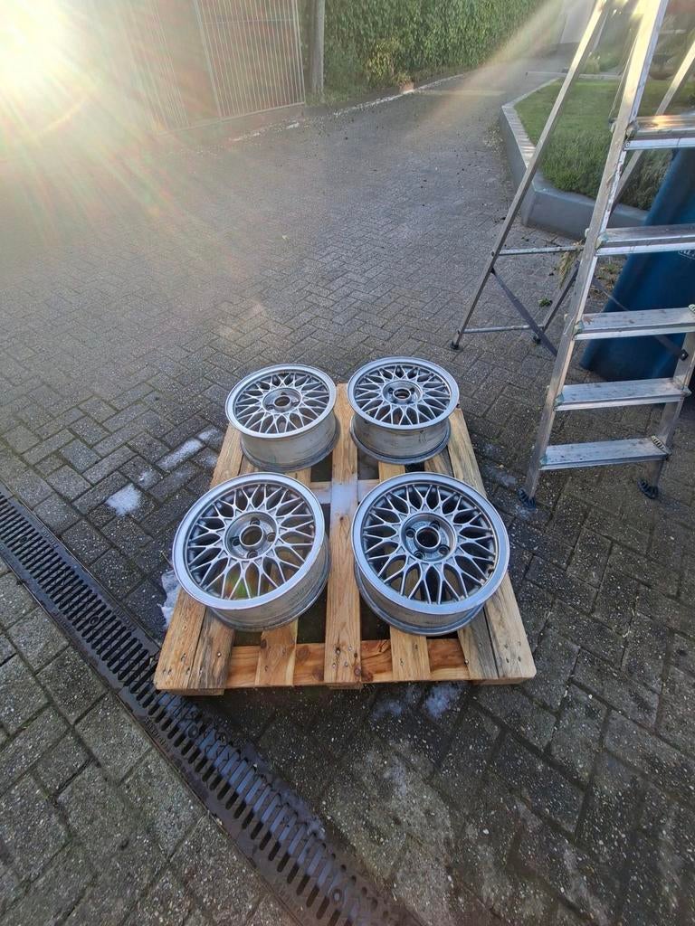 BBS Velgen 15 inch 4x100, Ophalen, 15 inch, Velg(en), 195 mm