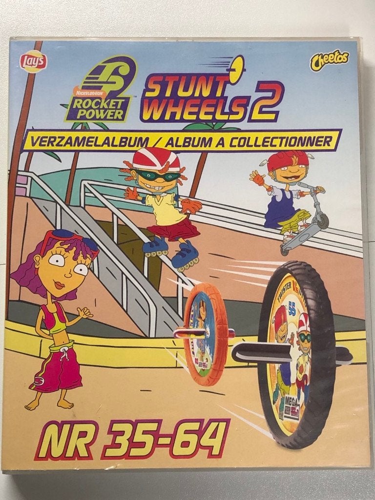 Rocket Power Stunt Wheels  - Deel 2 (behalve #60) in mapje, Verzamelen, Ophalen of Verzenden, Gebruikt