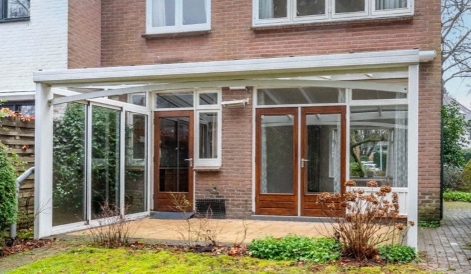 Glazen overkapping 520x290 cm, Ophalen, Gebruikt, Veranda