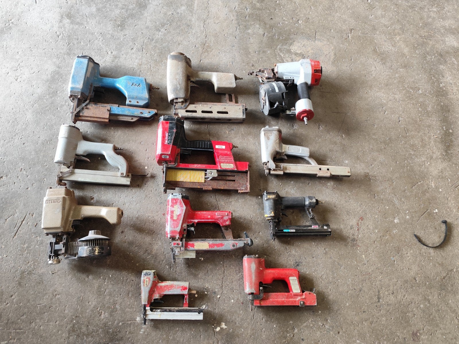 Partij tackers: Bostitch, Haubold, Senco, BEA, Tat, Paslode, Ophalen of Verzenden