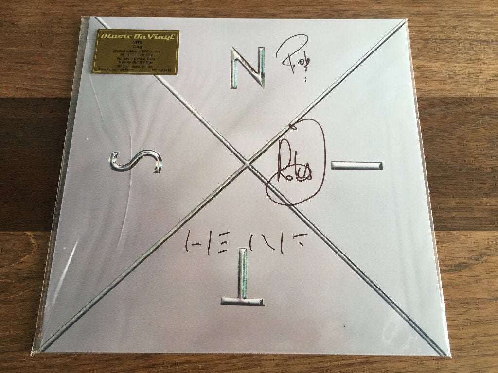 Vinyl LP Nits Ting CRYSTAL CLEAR Vinyl GESIGNEERD NIEUW, LP, Gesigneerd, Pop, Ophalen of Verzenden