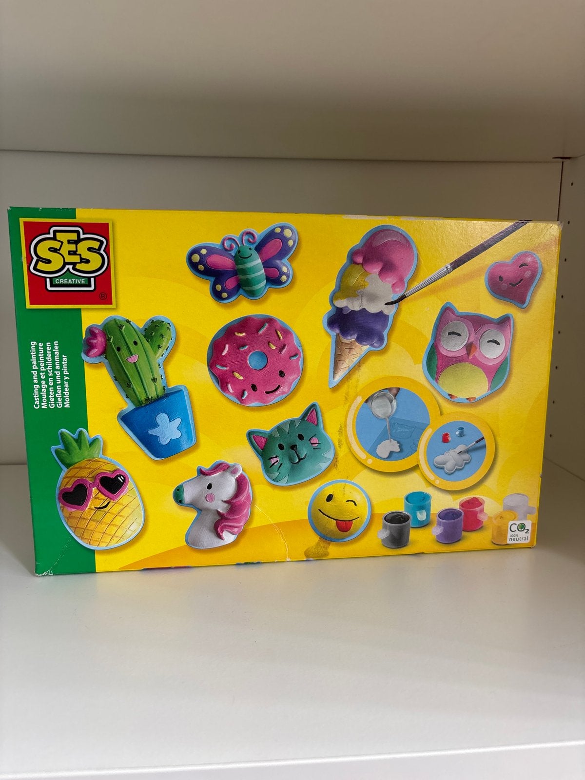 SES Creative Gieten & Schilderen: Leuke Figuren, Ophalen of Verzenden, Nieuw, Knutselen