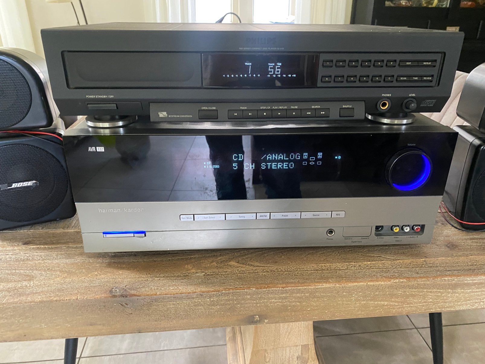 Harman Kardon AVR 132 100 watts, Ophalen of Verzenden, Gebruikt, Overige merken