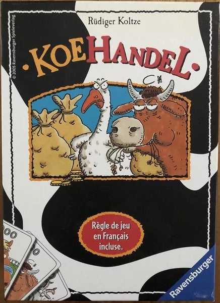 Koehandel, Een of twee spelers, Ophalen of Verzenden, Zo goed als nieuw, Ravensburger