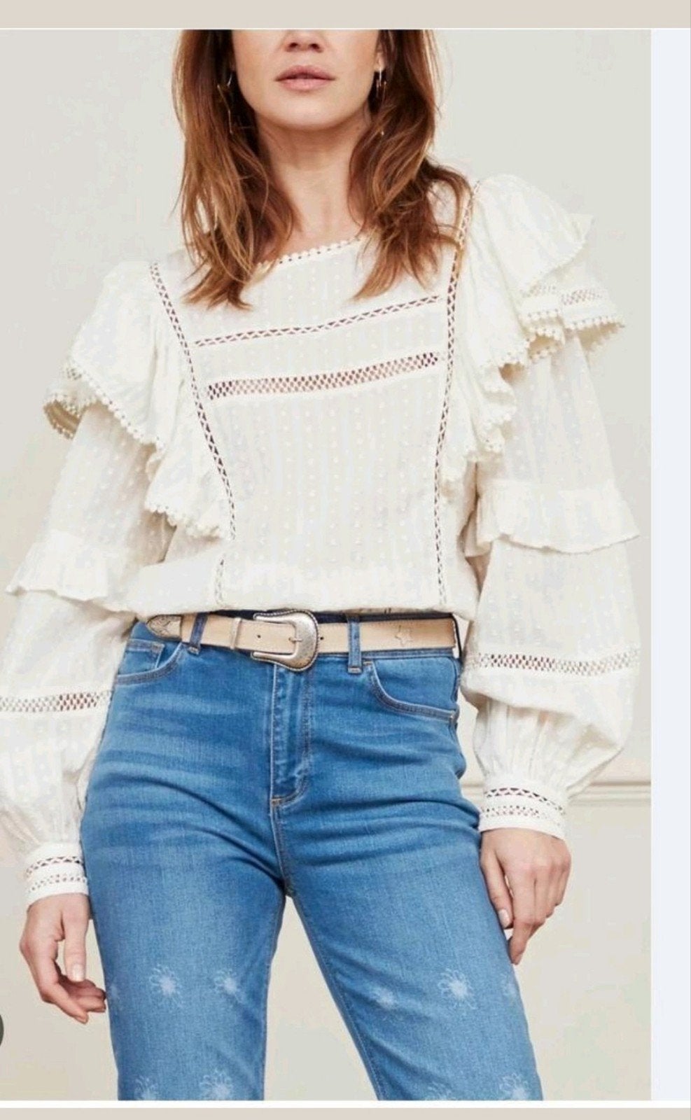 Fabienne Chapot Katie top/ blouse maat 42 *nieuw *, Fabienne Chapot, Ophalen of Verzenden, Nieuw, Maat 42/44 (L)