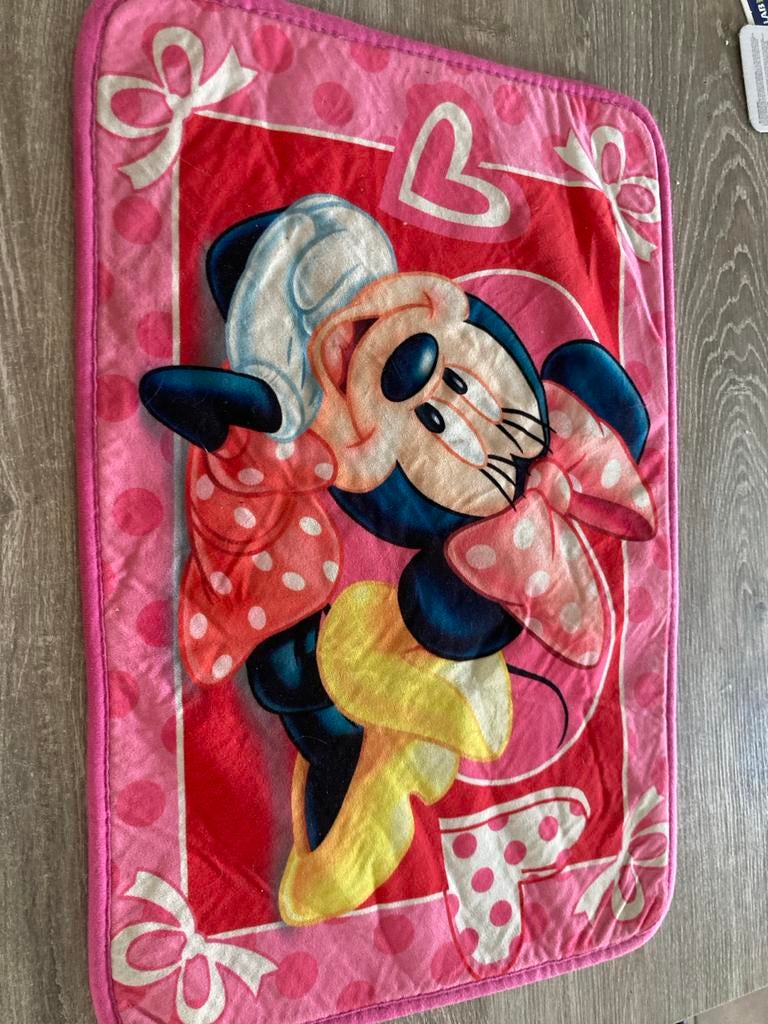 Leuke Minnie Mouse mat voor de kinderkamer, Ophalen of Verzenden, Gebruikt
