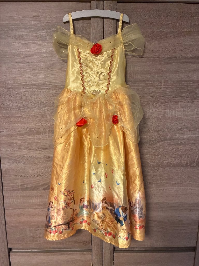 Disney Belle jurk, Ophalen of Verzenden, Zo goed als nieuw, 104 of kleiner, Meisje
