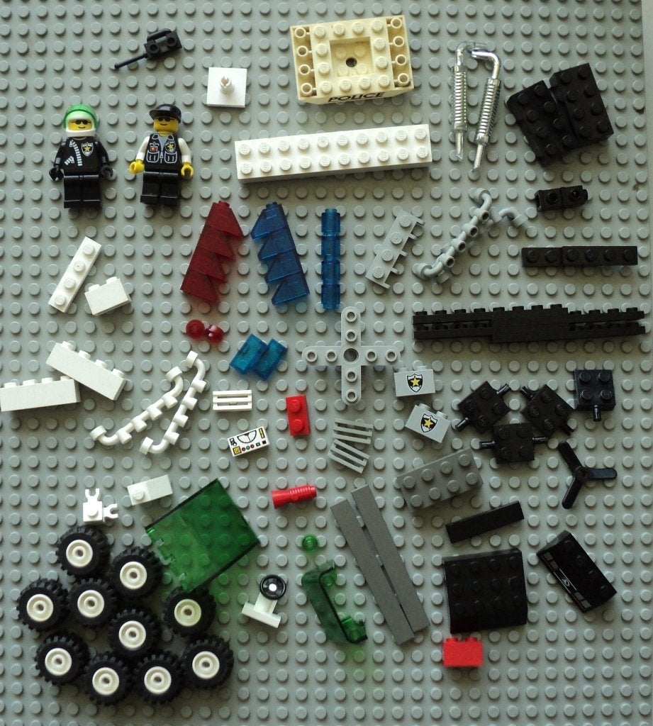 6328 (2) Helicopter Transport, Kinderen en Baby's, Speelgoed | Duplo en Lego, Gebruikt, Ophalen of Verzenden